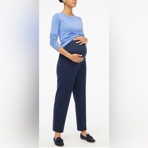 J.Crew Maternity straight-leg work pant in black